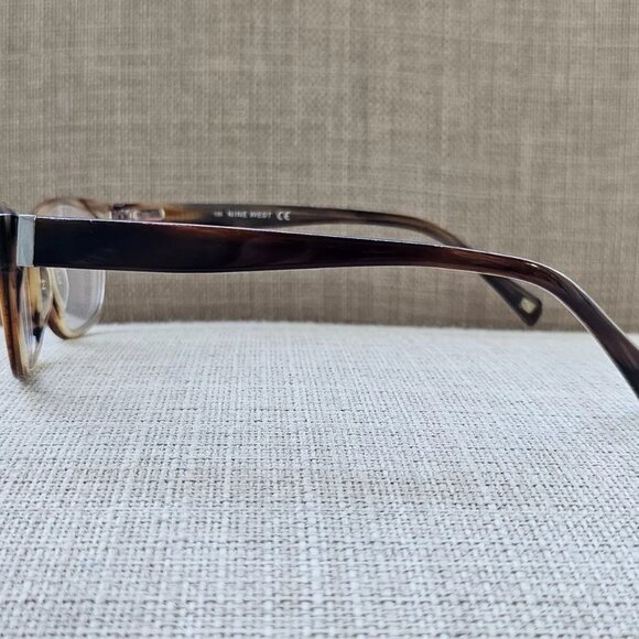Nine West Ladies Eyeglasses/Glasses Frame Brown Tone NW440 51[]18 135 Frame - Picture 13 of 13